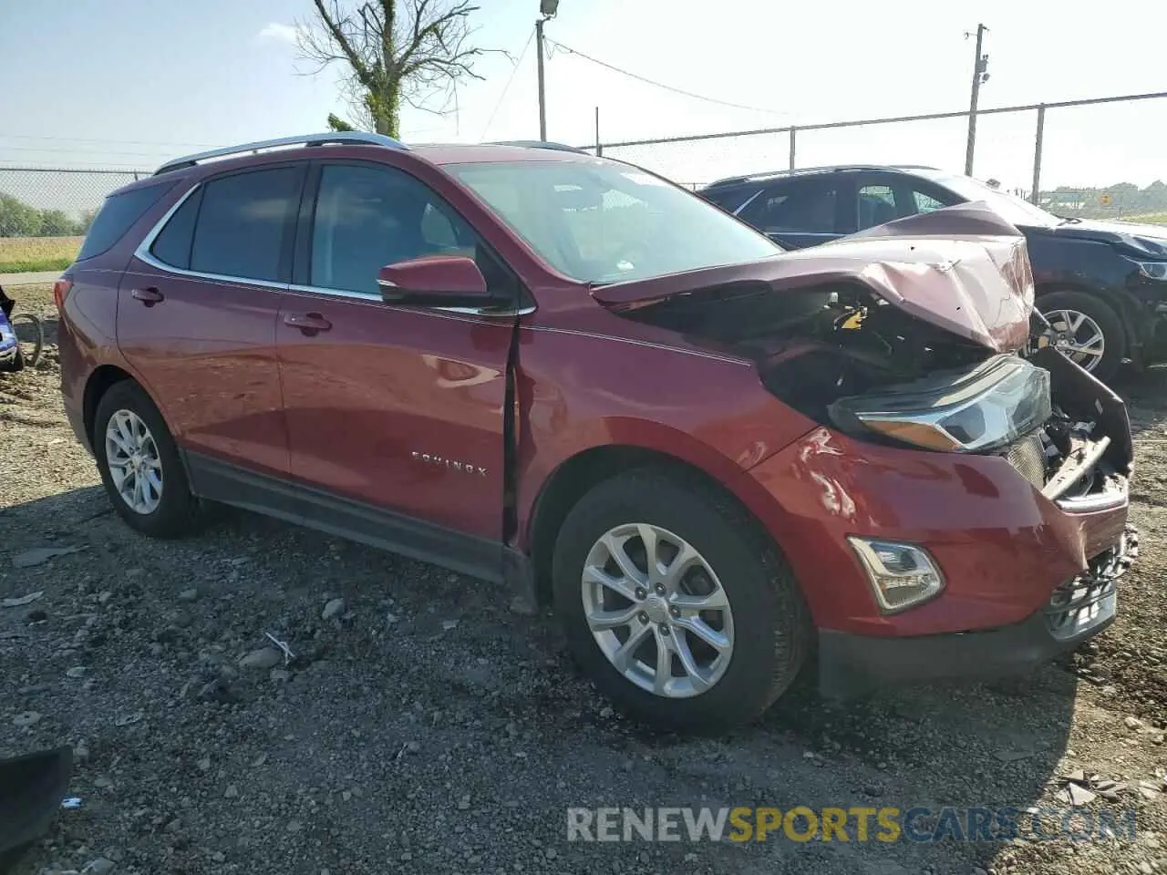 4 fotografías del automóvil dañado 3GNAXKEV2KL154495 CHEVROLET EQUINOX 2019