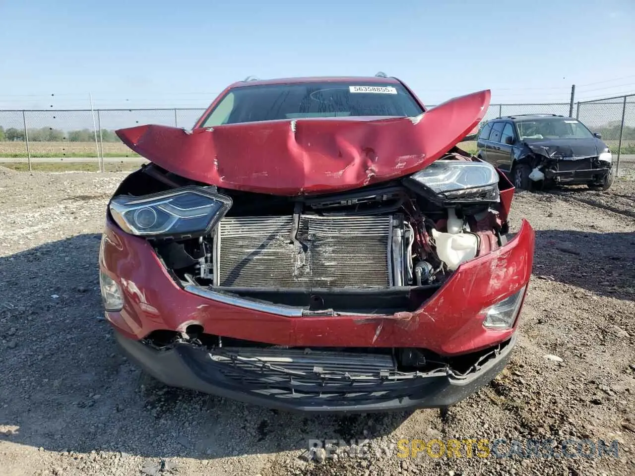 5 fotografías del automóvil dañado 3GNAXKEV2KL154495 CHEVROLET EQUINOX 2019