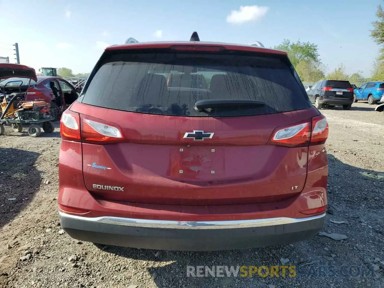 6 fotografías del automóvil dañado 3GNAXKEV2KL154495 CHEVROLET EQUINOX 2019