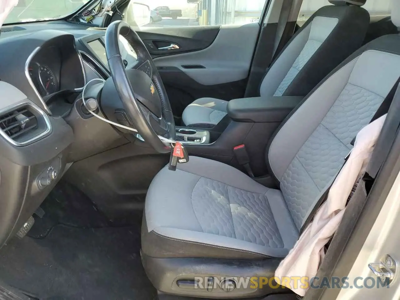 7 fotografías del automóvil dañado 3GNAXKEV2KS563604 CHEVROLET EQUINOX 2019