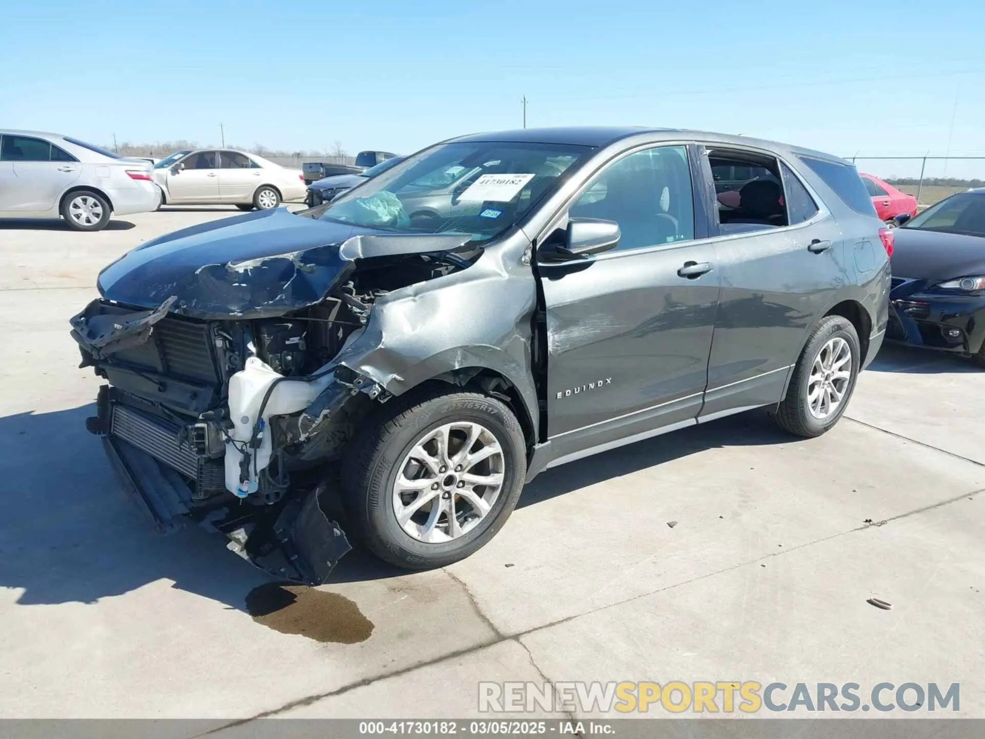 2 fotografías del automóvil dañado 3GNAXKEV3KL132408 CHEVROLET EQUINOX 2019