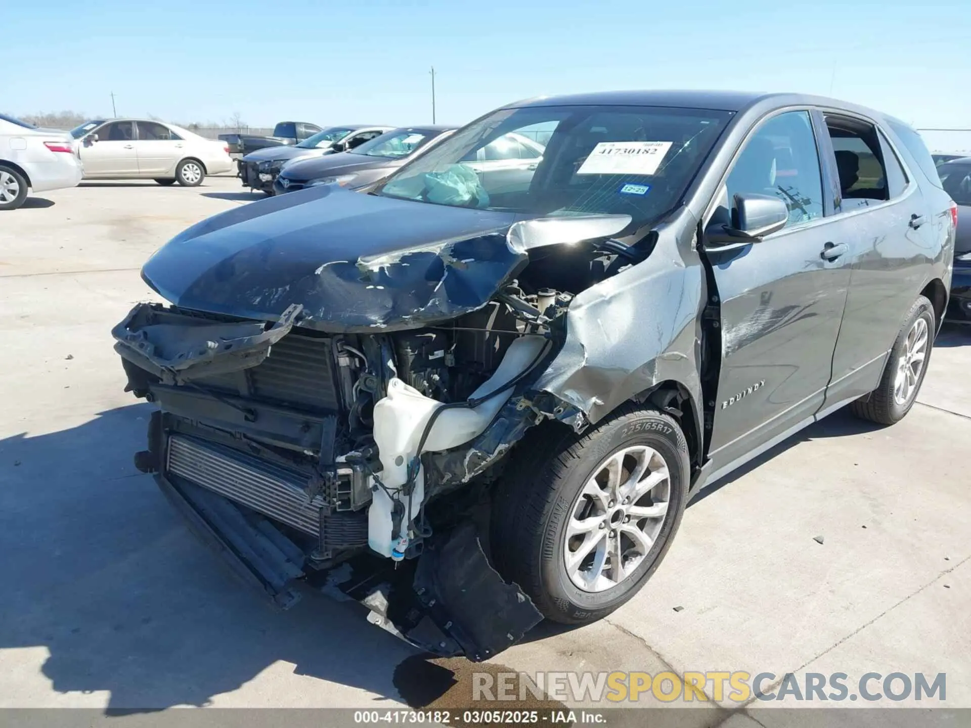 6 fotografías del automóvil dañado 3GNAXKEV3KL132408 CHEVROLET EQUINOX 2019