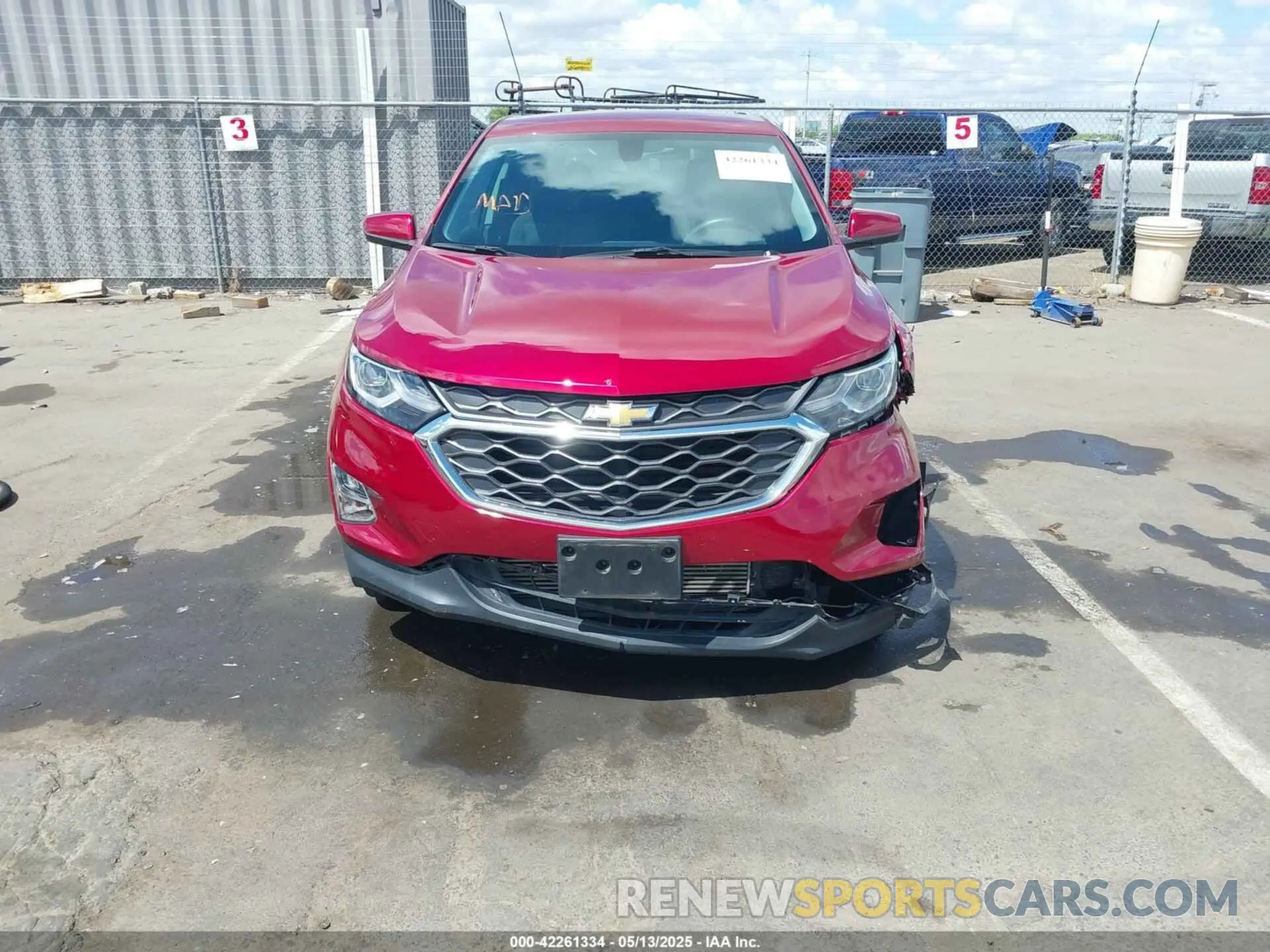 17 fotografías del automóvil dañado 3GNAXKEV3KL168938 CHEVROLET EQUINOX 2019
