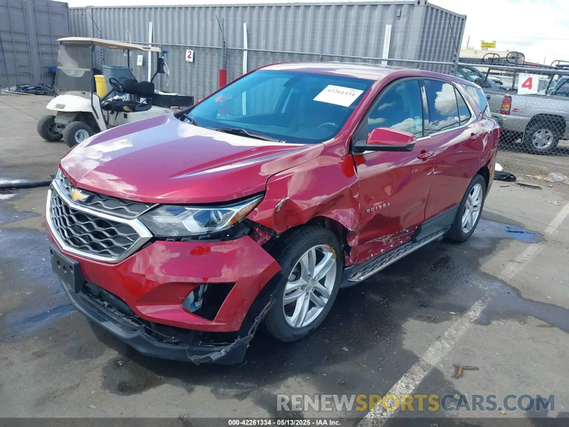 2 fotografías del automóvil dañado 3GNAXKEV3KL168938 CHEVROLET EQUINOX 2019