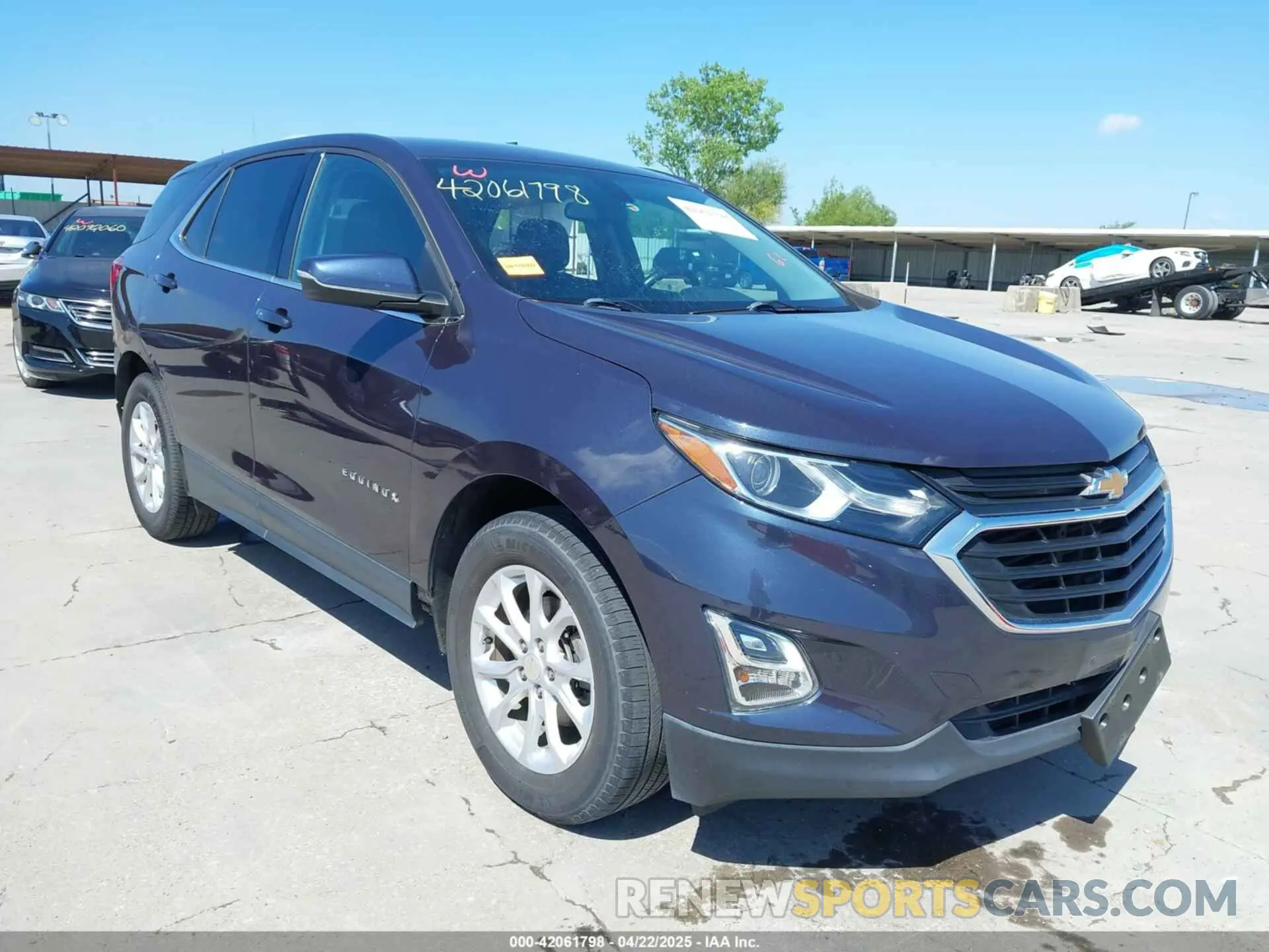 1 fotografías del automóvil dañado 3GNAXKEV3KL199798 CHEVROLET EQUINOX 2019