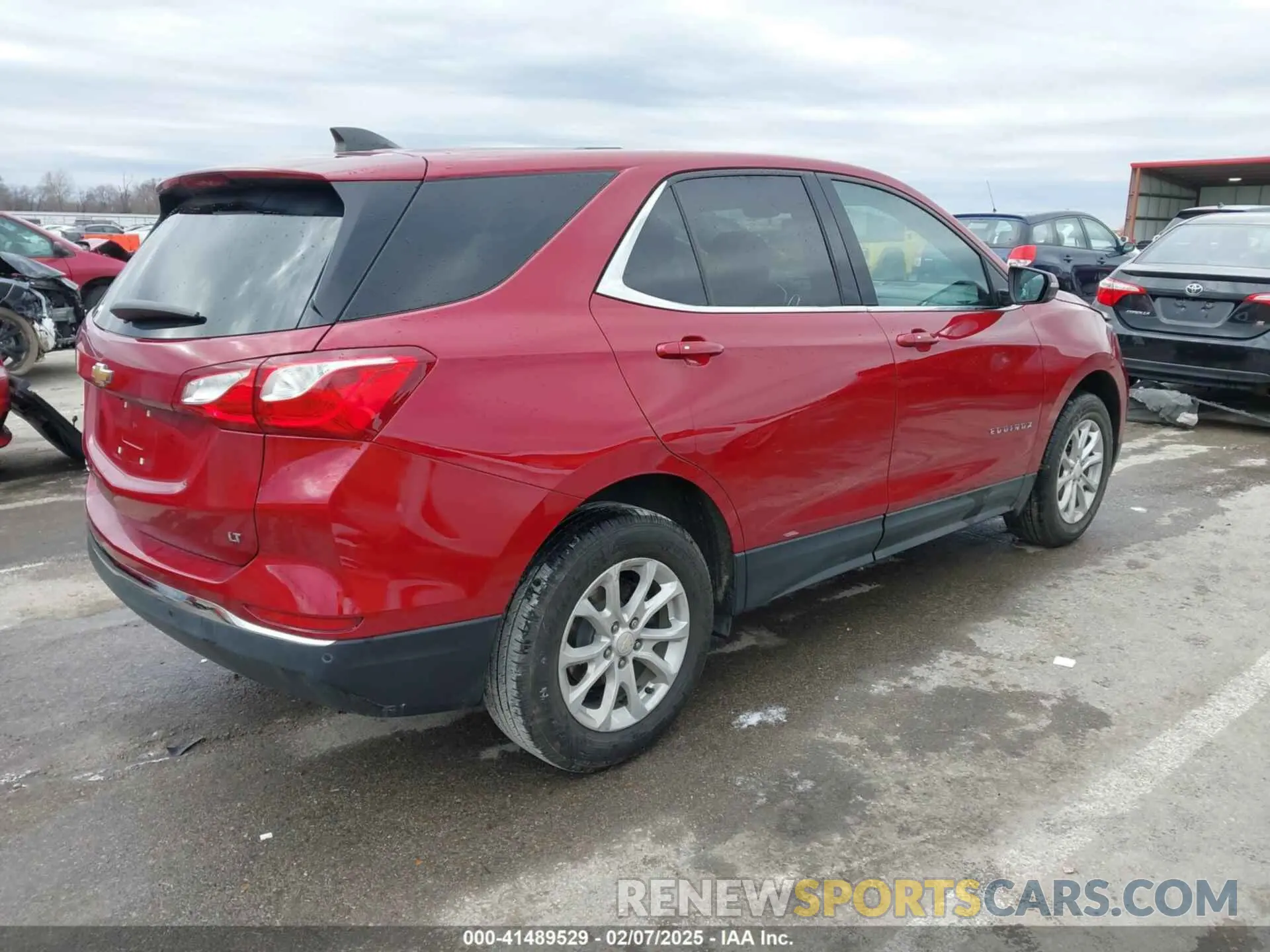 4 fotografías del automóvil dañado 3GNAXKEV3KS503380 CHEVROLET EQUINOX 2019
