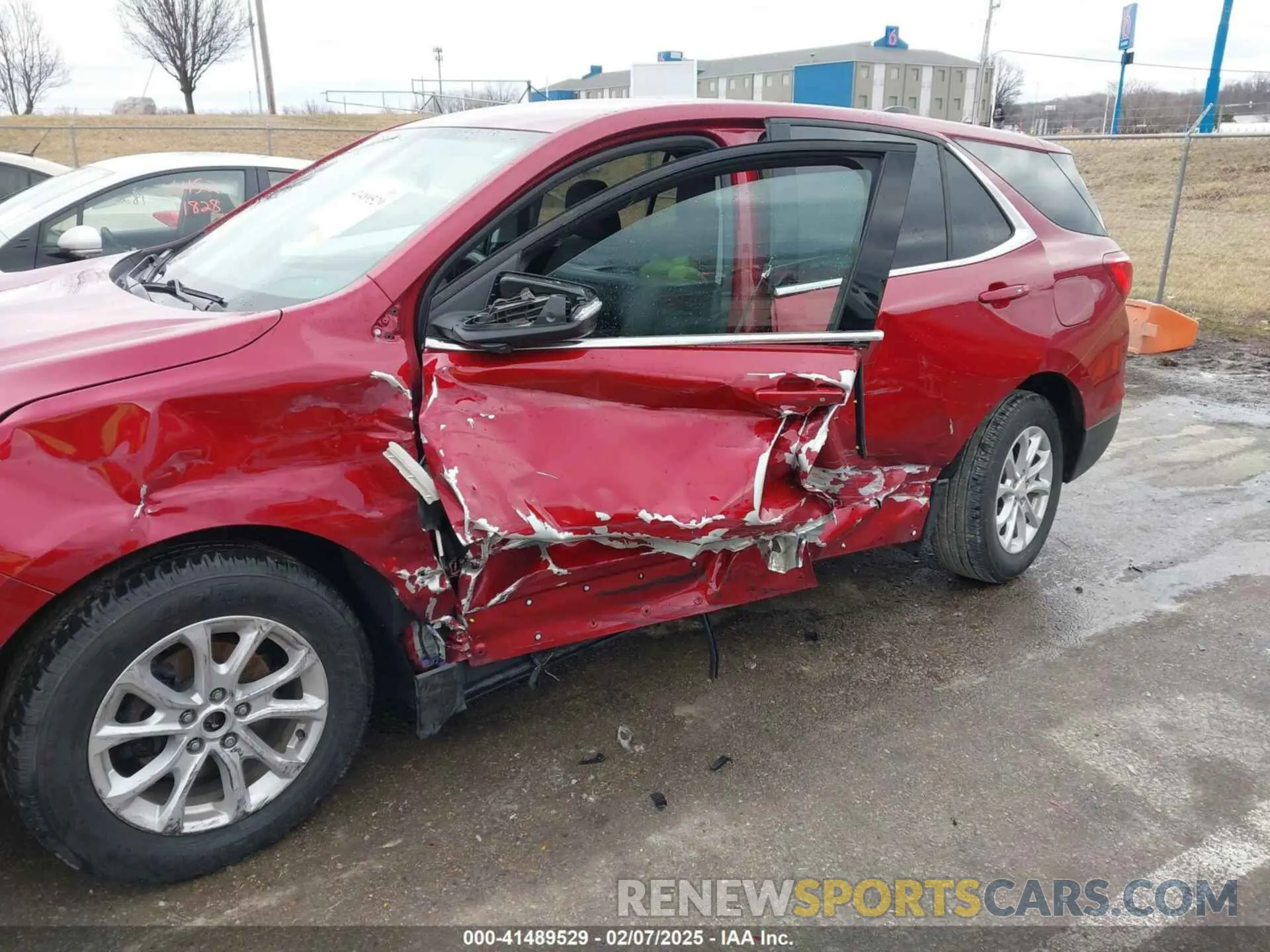 6 fotografías del automóvil dañado 3GNAXKEV3KS503380 CHEVROLET EQUINOX 2019