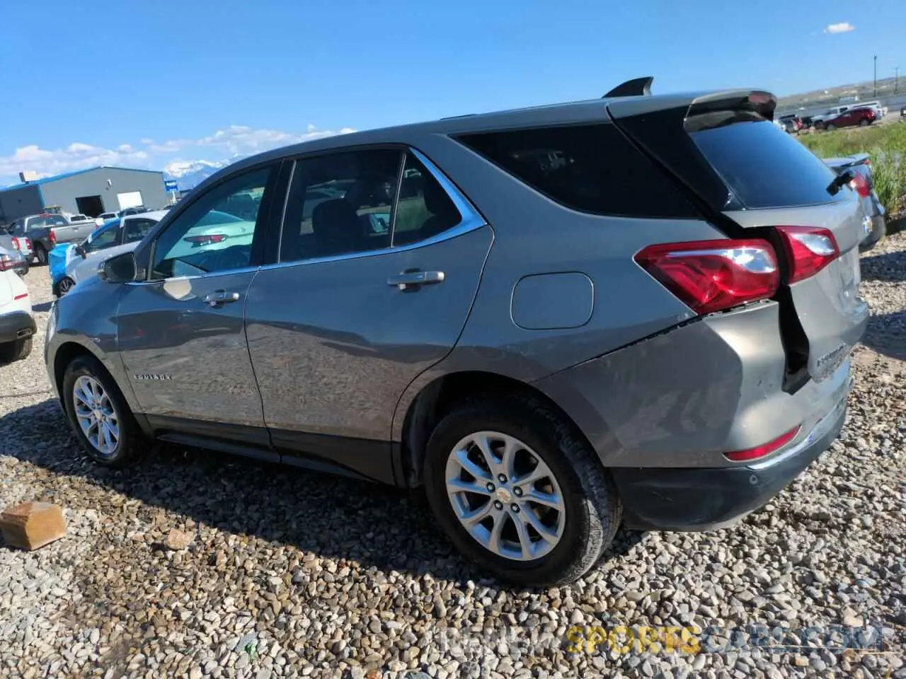 2 fotografías del automóvil dañado 3GNAXKEV3KS586051 CHEVROLET EQUINOX 2019