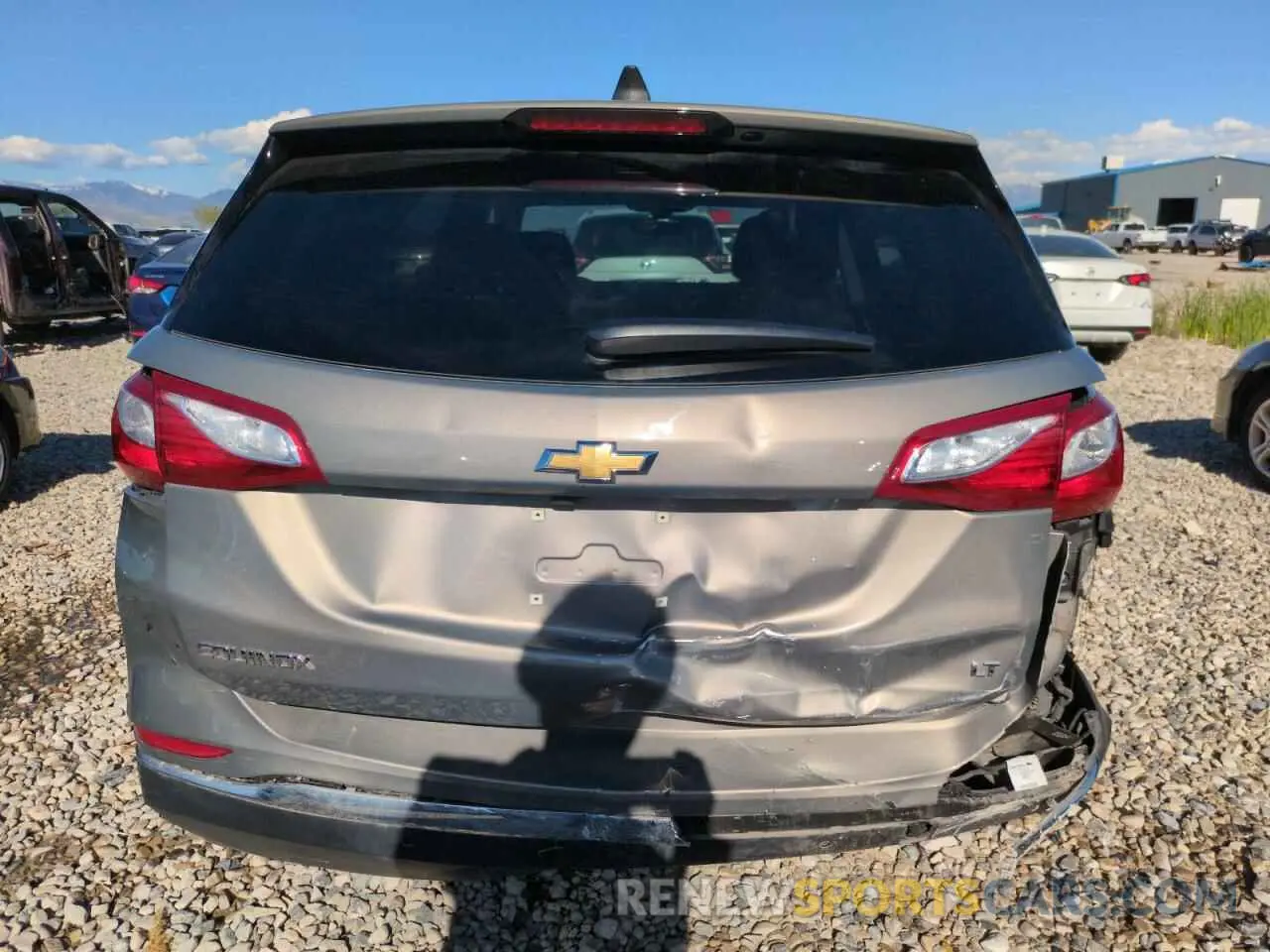 6 fotografías del automóvil dañado 3GNAXKEV3KS586051 CHEVROLET EQUINOX 2019