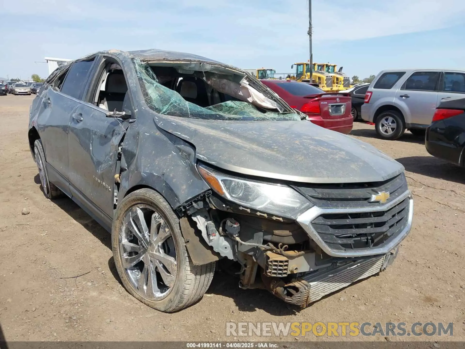 1 fotografías del automóvil dañado 3GNAXKEV3KS586535 CHEVROLET EQUINOX 2019