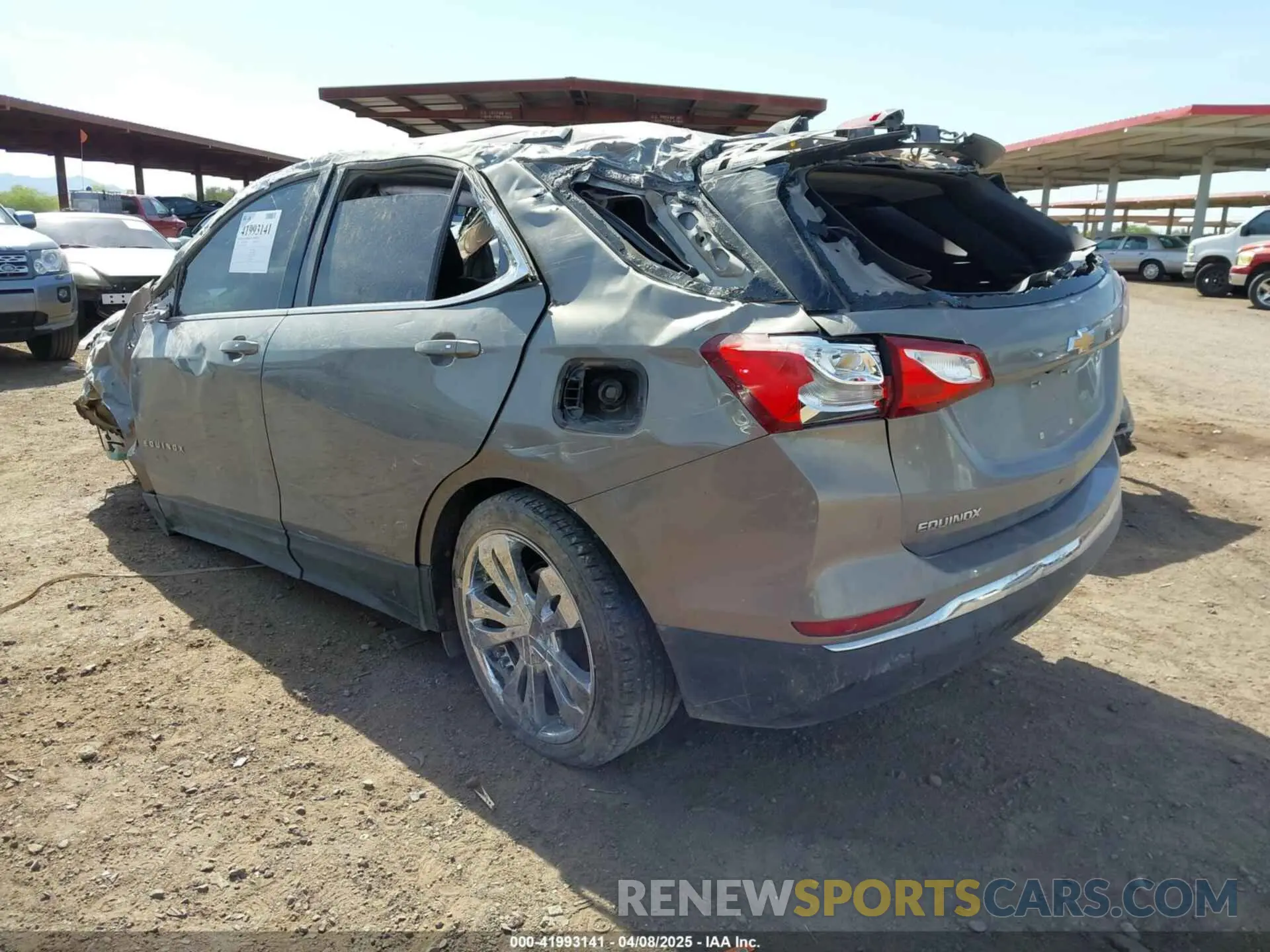 3 fotografías del automóvil dañado 3GNAXKEV3KS586535 CHEVROLET EQUINOX 2019
