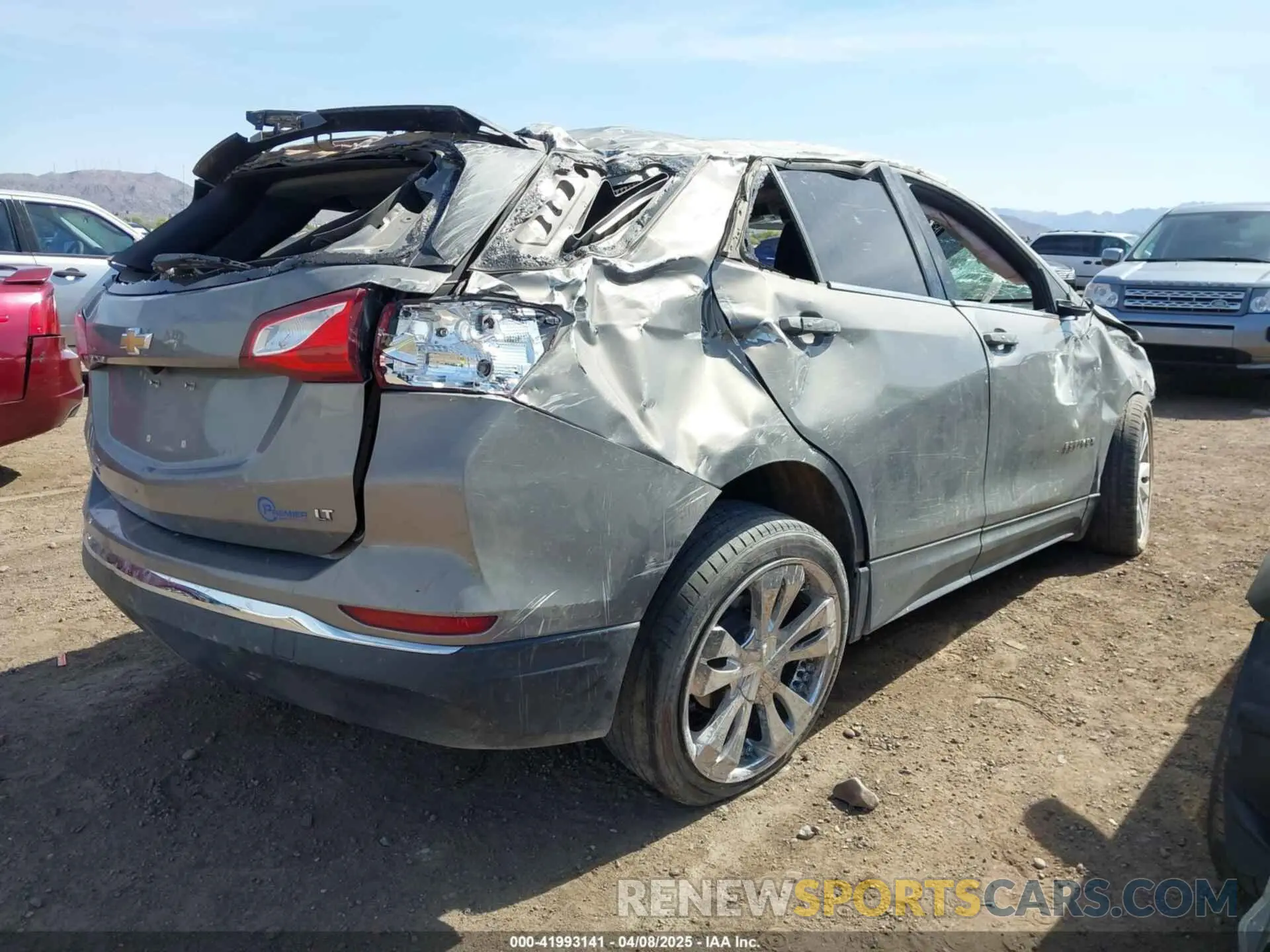 4 fotografías del automóvil dañado 3GNAXKEV3KS586535 CHEVROLET EQUINOX 2019