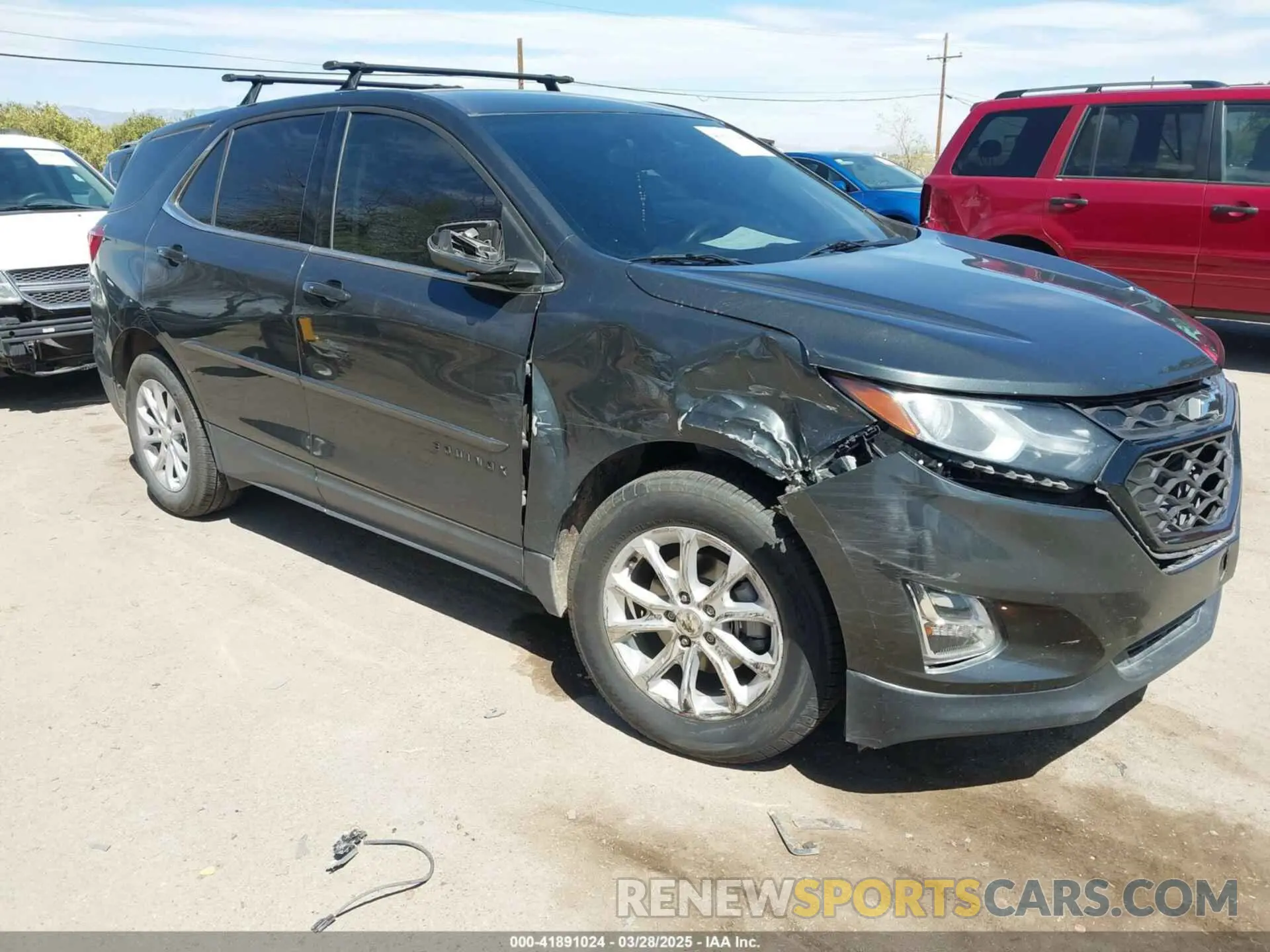 1 fotografías del automóvil dañado 3GNAXKEV3KS627116 CHEVROLET EQUINOX 2019