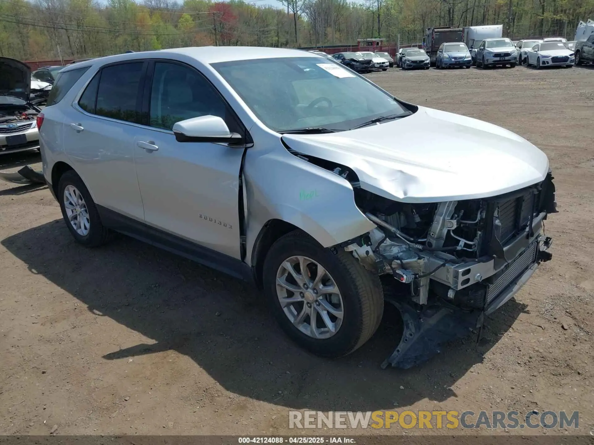 1 fotografías del automóvil dañado 3GNAXKEV3KS647429 CHEVROLET EQUINOX 2019