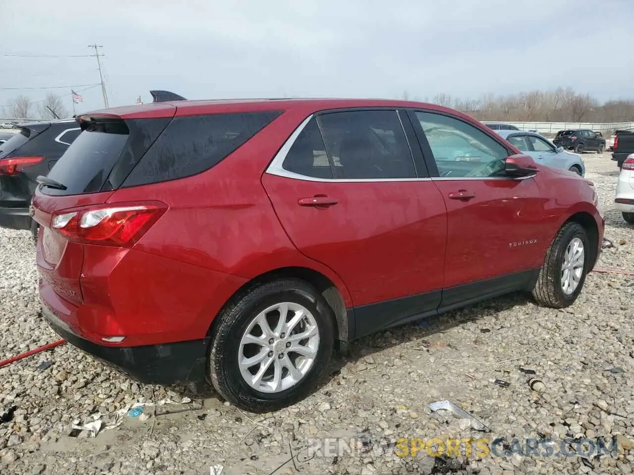 3 fotografías del automóvil dañado 3GNAXKEV3KS676560 CHEVROLET EQUINOX 2019
