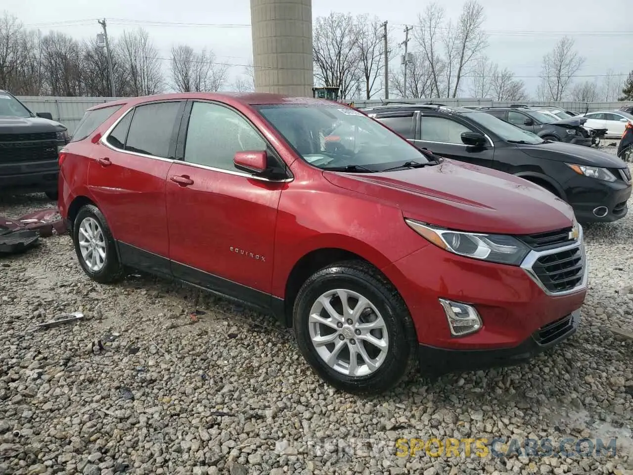 4 fotografías del automóvil dañado 3GNAXKEV3KS676560 CHEVROLET EQUINOX 2019