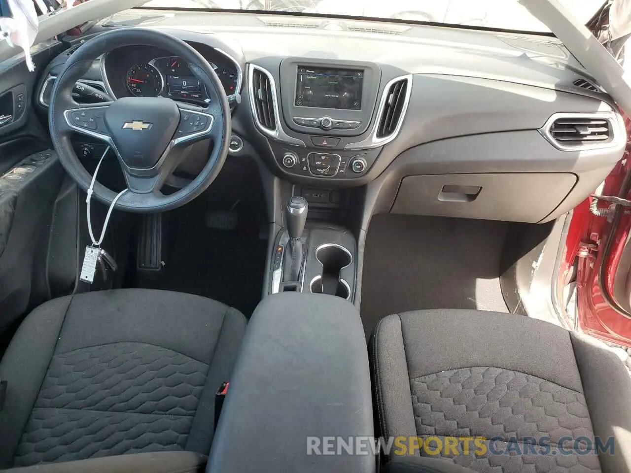 8 fotografías del automóvil dañado 3GNAXKEV3KS676560 CHEVROLET EQUINOX 2019