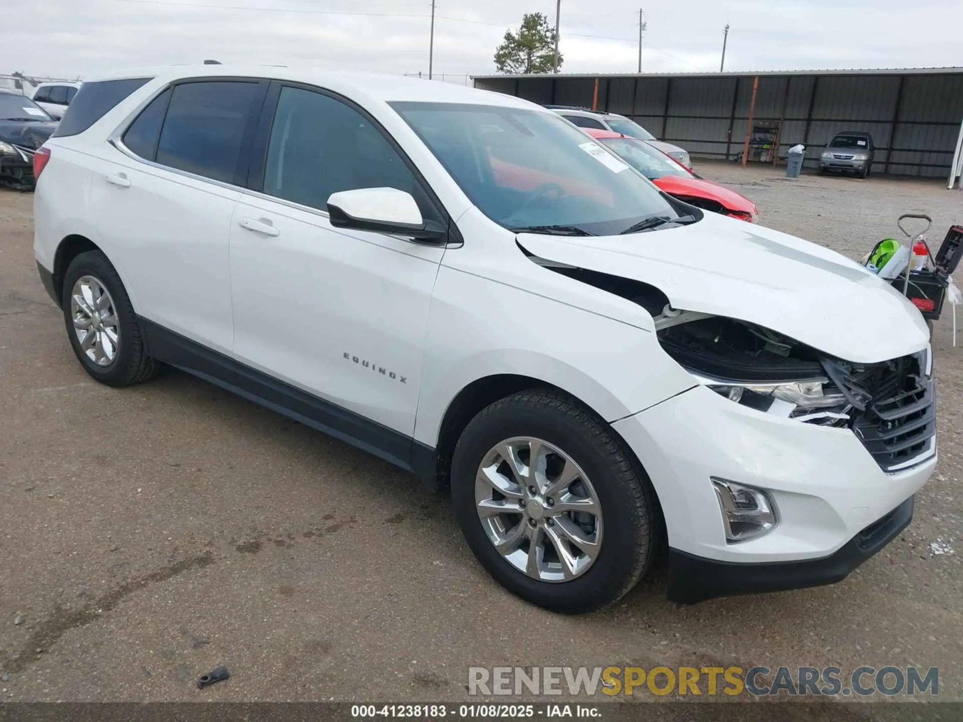 1 fotografías del automóvil dañado 3GNAXKEV4KS517076 CHEVROLET EQUINOX 2019