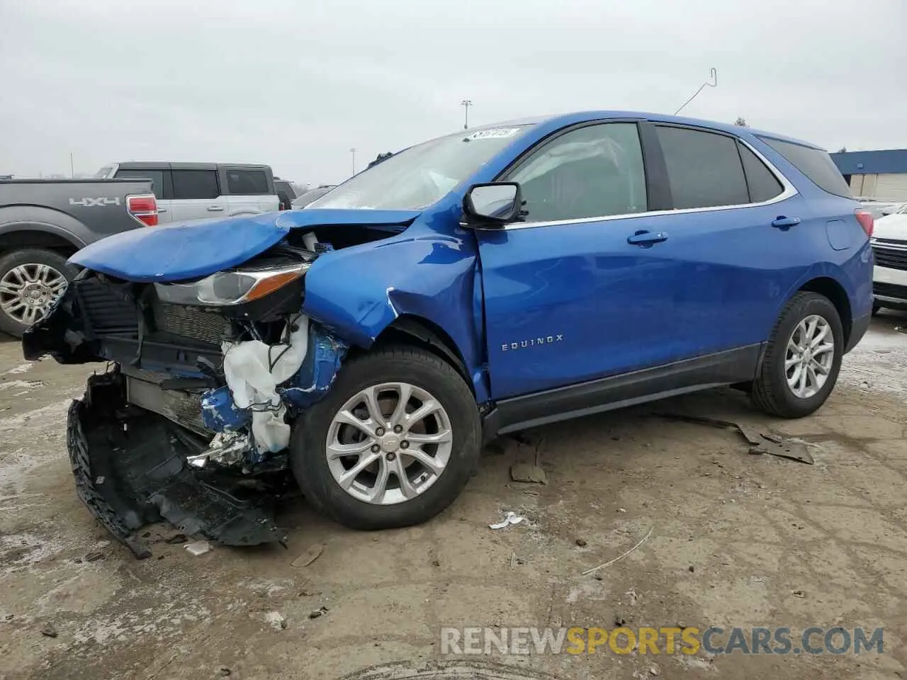1 fotografías del automóvil dañado 3GNAXKEV4KS548117 CHEVROLET EQUINOX 2019