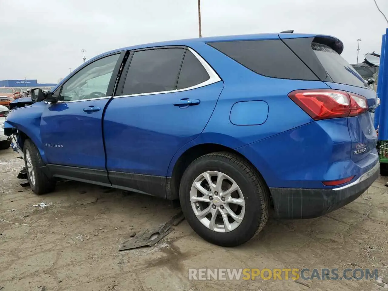 2 fotografías del automóvil dañado 3GNAXKEV4KS548117 CHEVROLET EQUINOX 2019