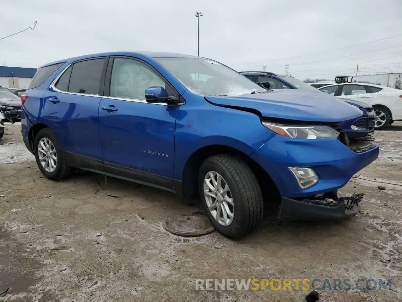 4 fotografías del automóvil dañado 3GNAXKEV4KS548117 CHEVROLET EQUINOX 2019