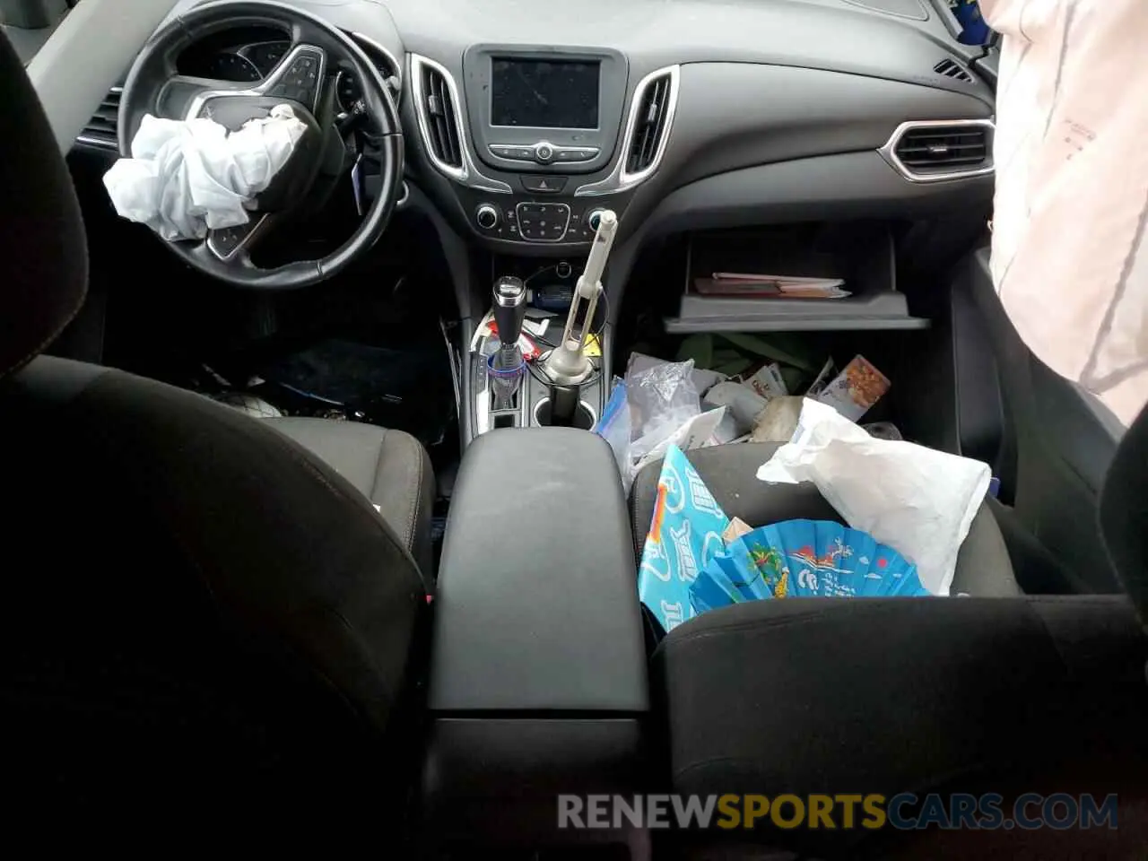 8 fotografías del automóvil dañado 3GNAXKEV4KS548117 CHEVROLET EQUINOX 2019