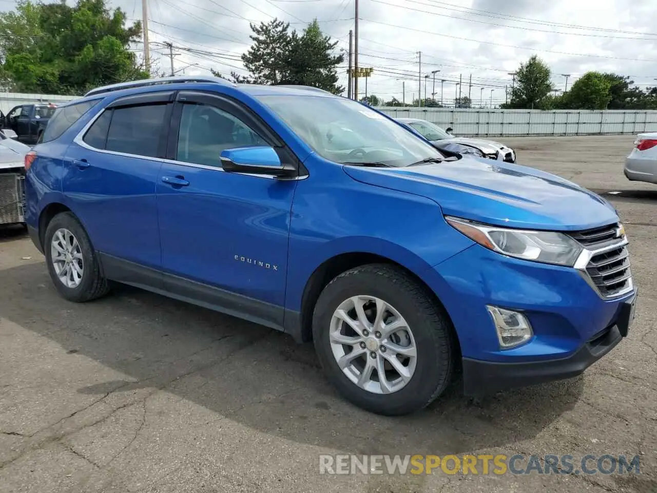 4 fotografías del automóvil dañado 3GNAXKEV4KS627853 CHEVROLET EQUINOX 2019
