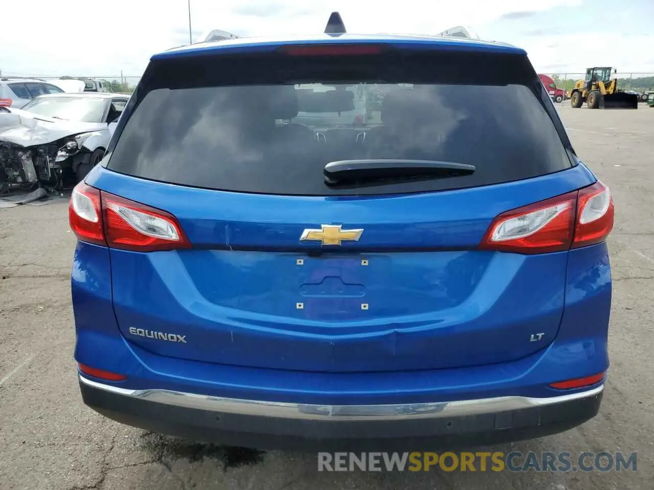 6 fotografías del automóvil dañado 3GNAXKEV4KS627853 CHEVROLET EQUINOX 2019