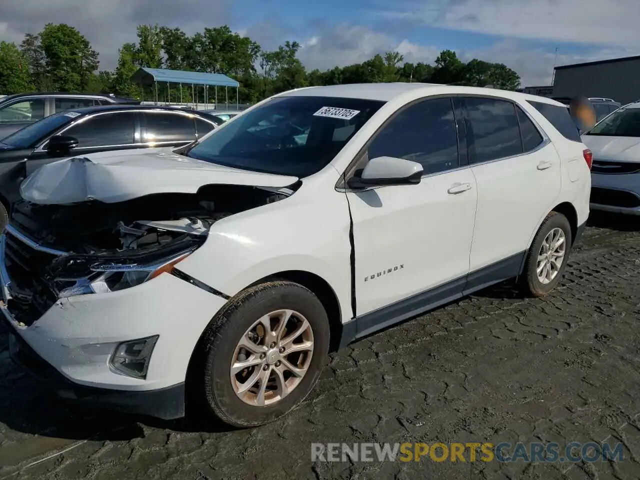 1 fotografías del automóvil dañado 3GNAXKEV5KS514848 CHEVROLET EQUINOX 2019