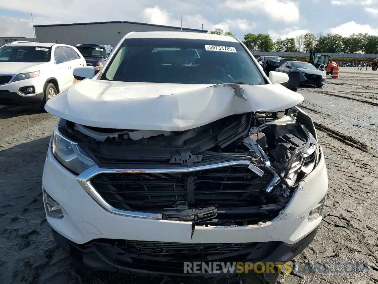 5 fotografías del automóvil dañado 3GNAXKEV5KS514848 CHEVROLET EQUINOX 2019