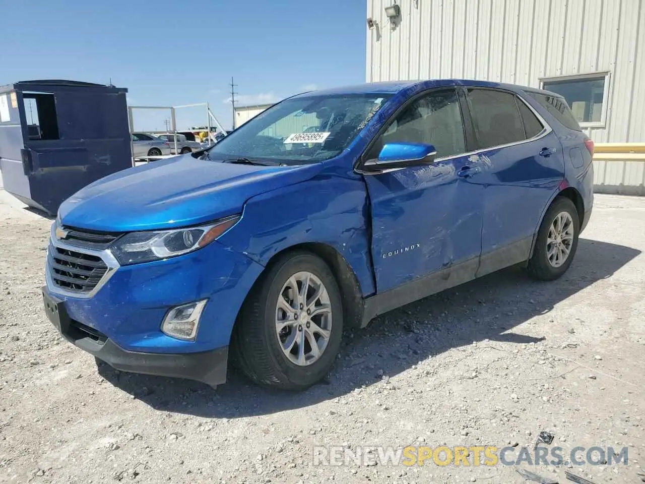 1 fotografías del automóvil dañado 3GNAXKEV5KS524506 CHEVROLET EQUINOX 2019