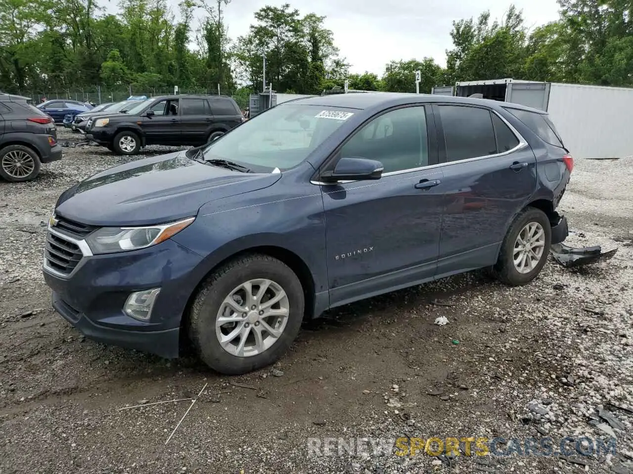1 fotografías del automóvil dañado 3GNAXKEV5KS527440 CHEVROLET EQUINOX 2019