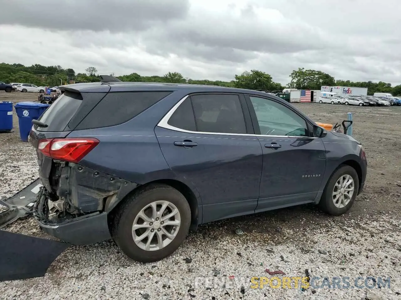 3 fotografías del automóvil dañado 3GNAXKEV5KS527440 CHEVROLET EQUINOX 2019