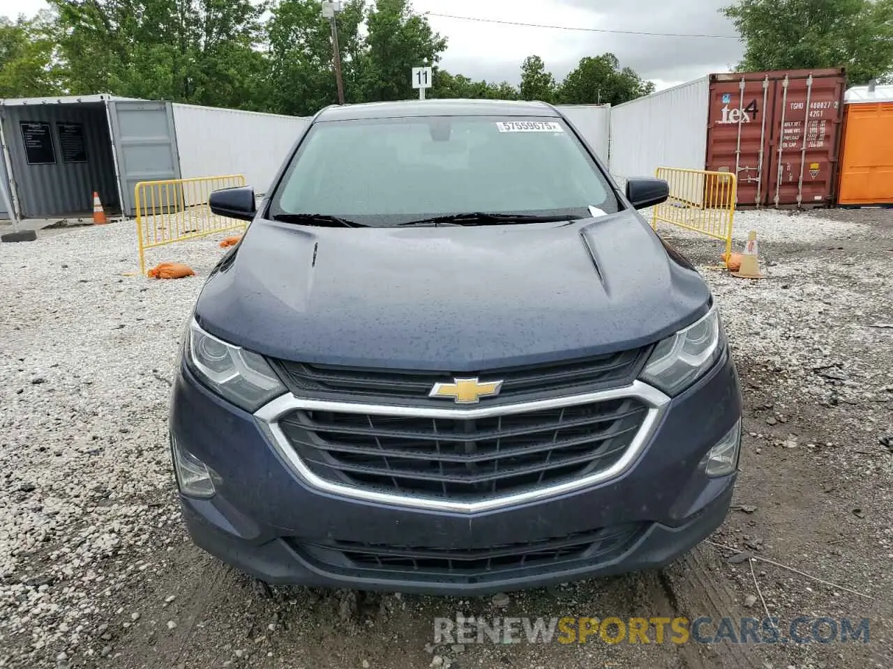 5 fotografías del automóvil dañado 3GNAXKEV5KS527440 CHEVROLET EQUINOX 2019
