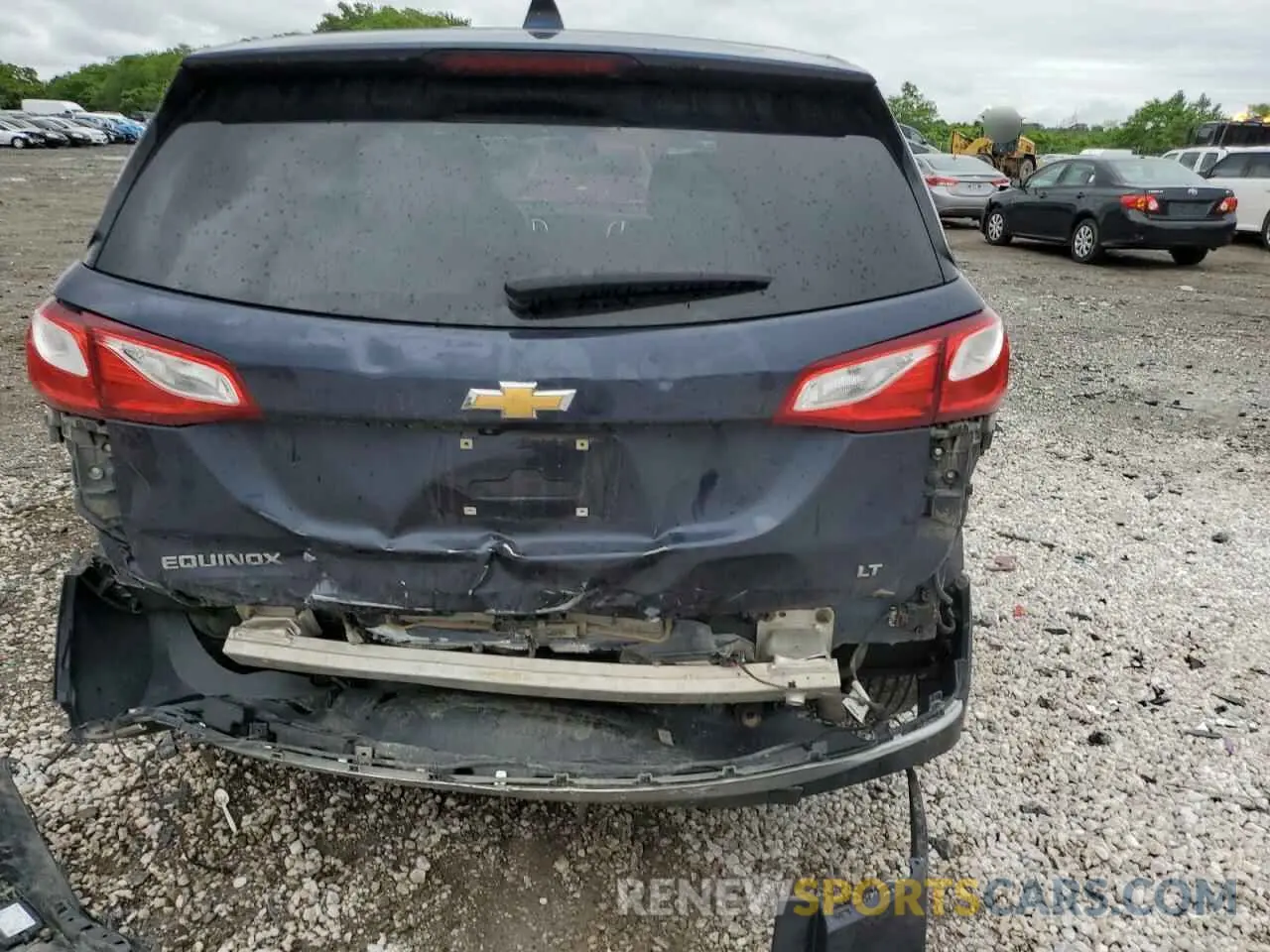 6 fotografías del automóvil dañado 3GNAXKEV5KS527440 CHEVROLET EQUINOX 2019