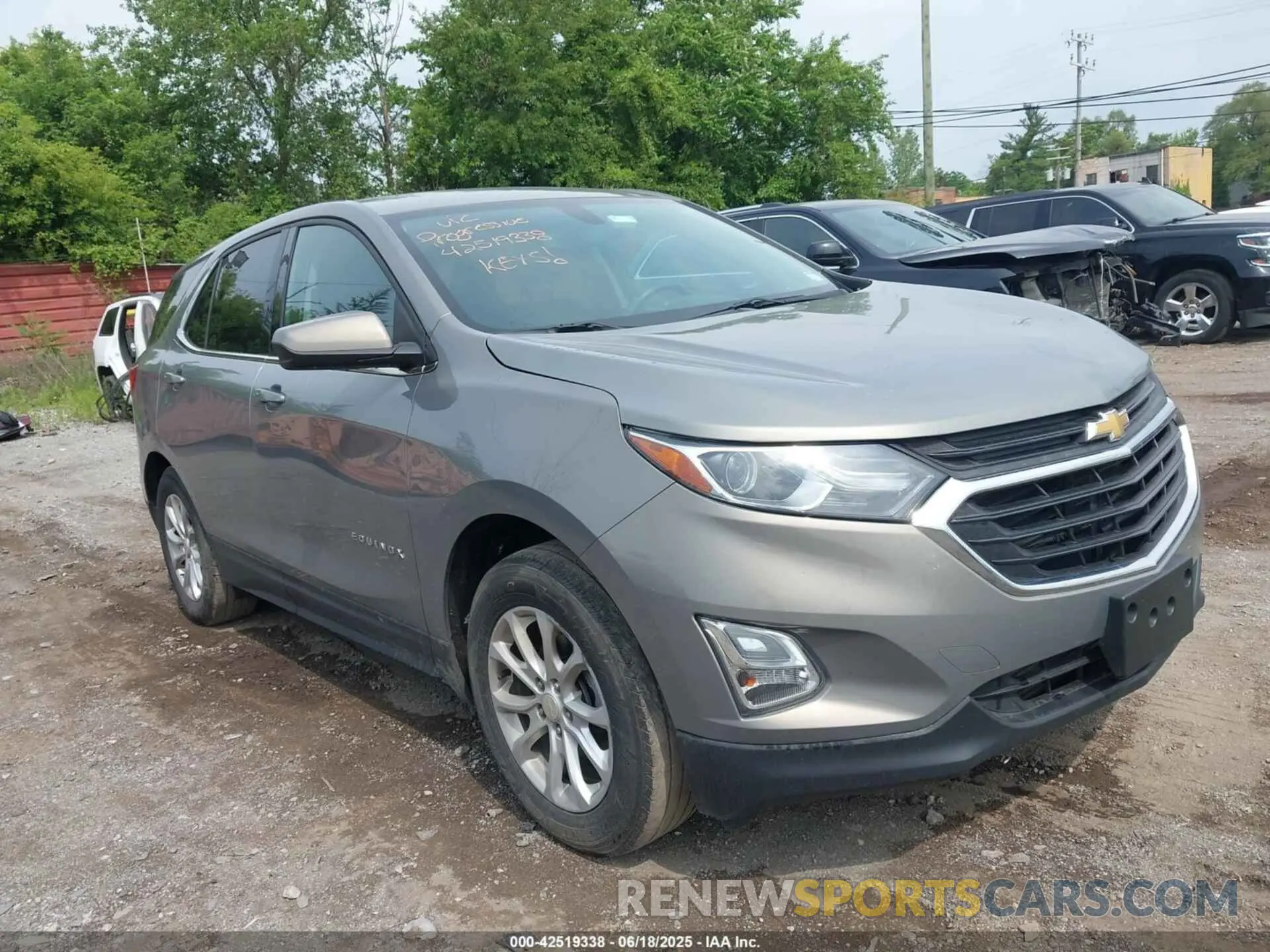 1 fotografías del automóvil dañado 3GNAXKEV5KS540950 CHEVROLET EQUINOX 2019