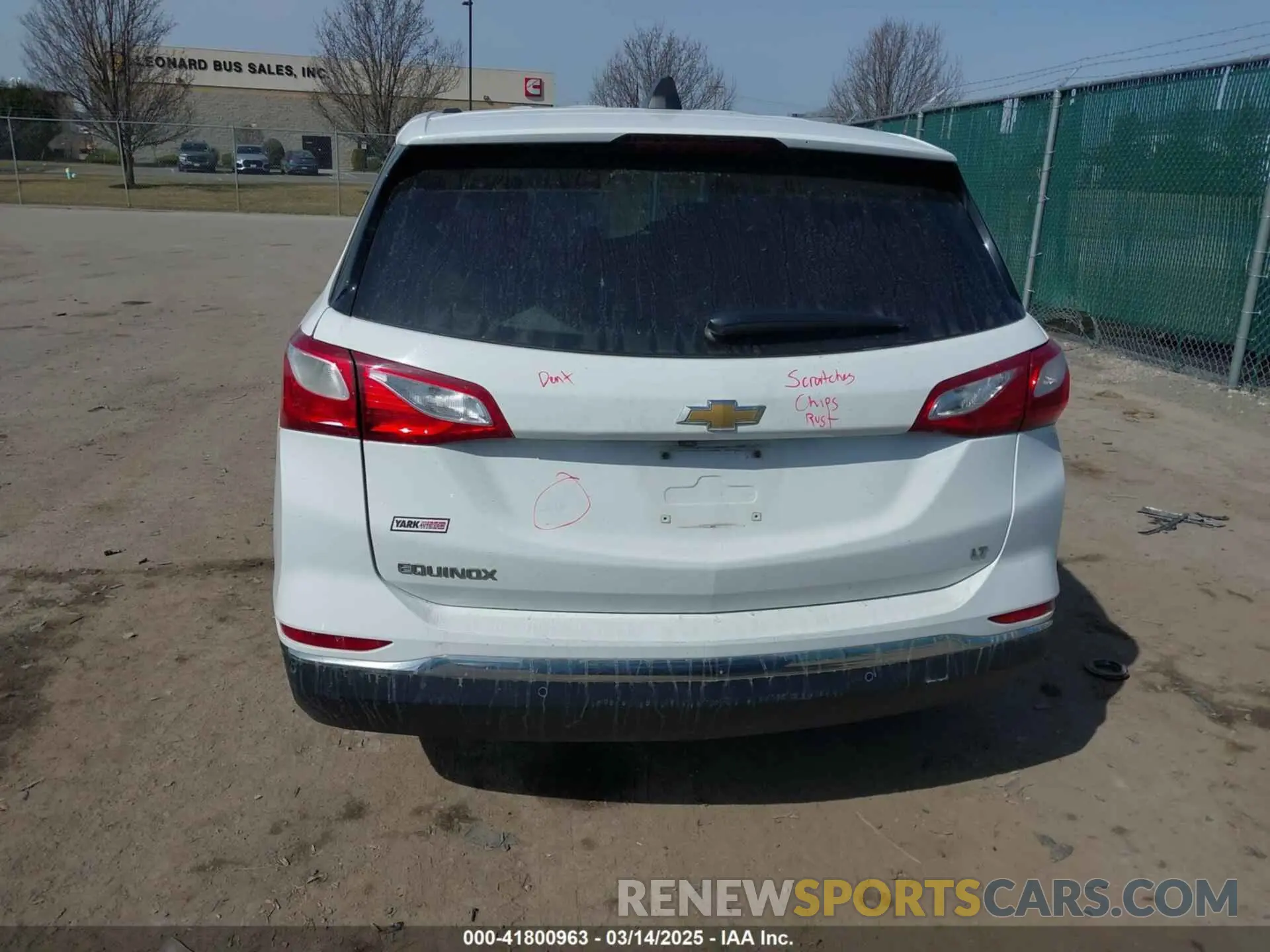 16 fotografías del automóvil dañado 3GNAXKEV5KS604260 CHEVROLET EQUINOX 2019