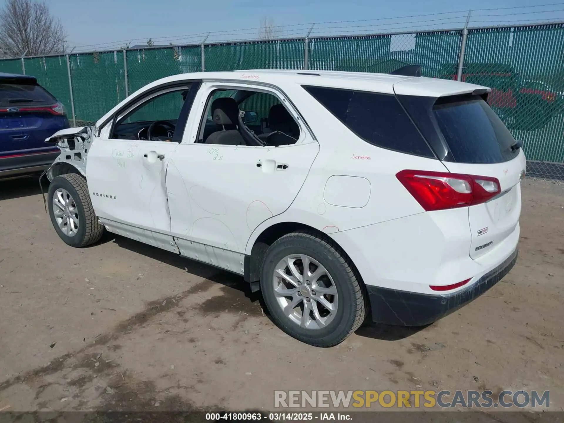 3 fotografías del automóvil dañado 3GNAXKEV5KS604260 CHEVROLET EQUINOX 2019
