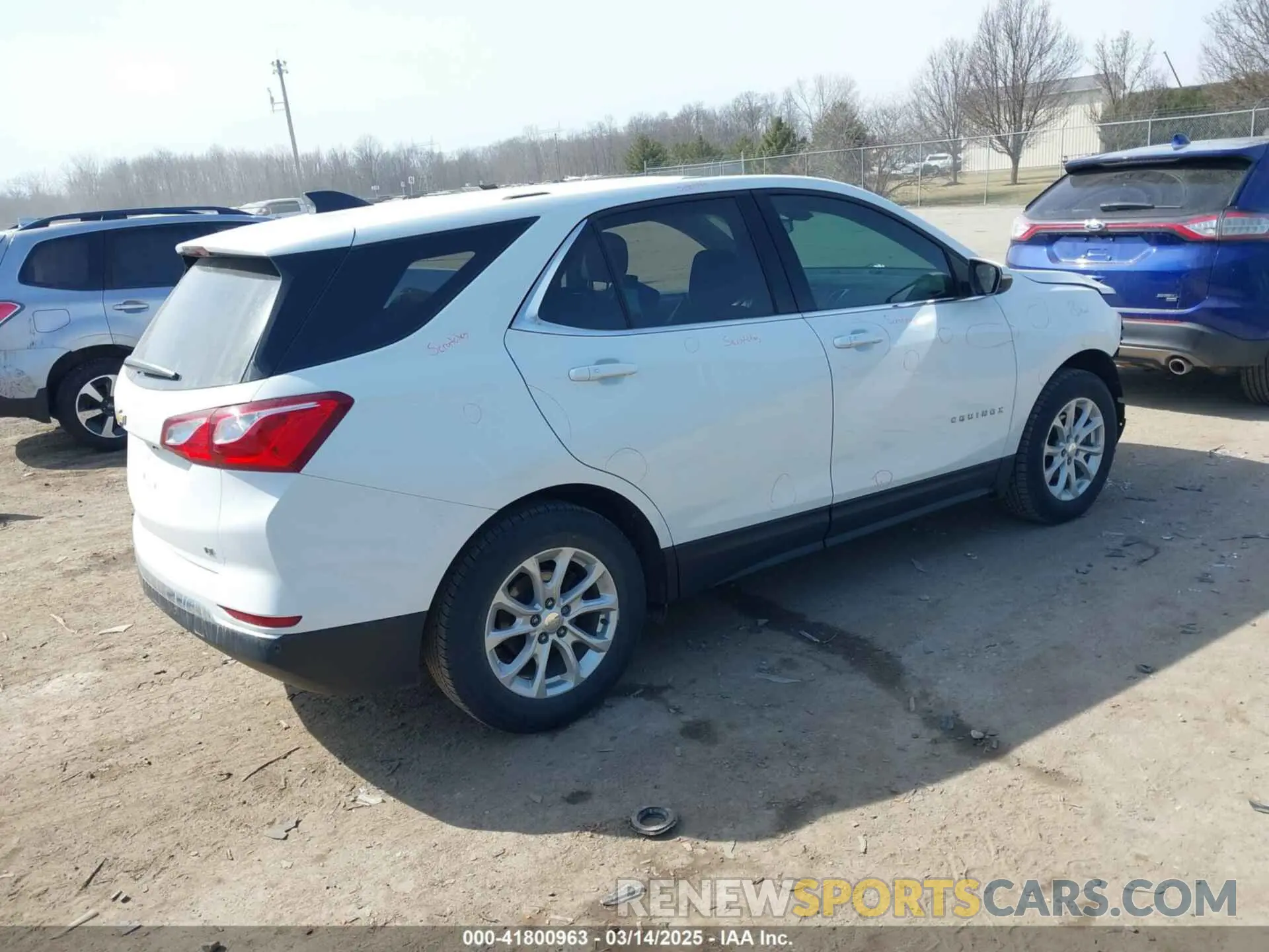 4 fotografías del automóvil dañado 3GNAXKEV5KS604260 CHEVROLET EQUINOX 2019