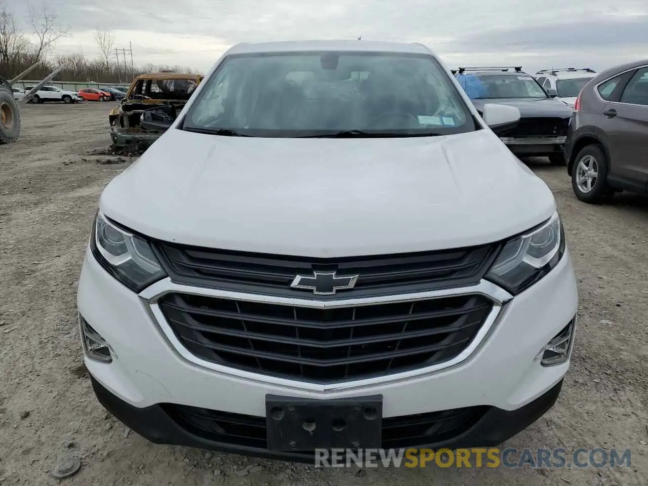 5 fotografías del automóvil dañado 3GNAXKEV5KS631622 CHEVROLET EQUINOX 2019