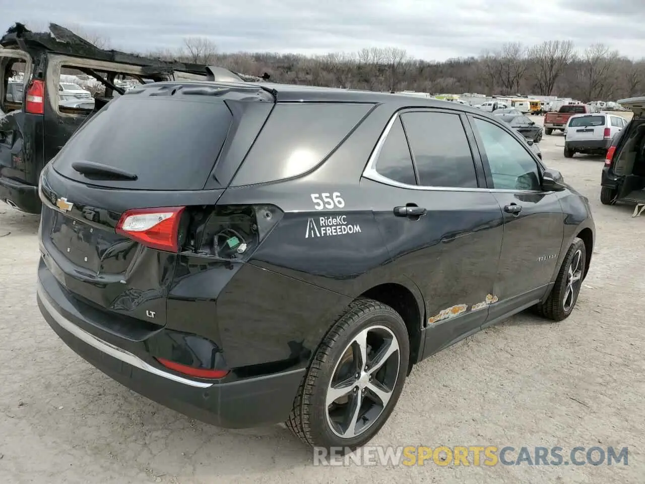 3 fotografías del automóvil dañado 3GNAXKEV6KL252879 CHEVROLET EQUINOX 2019