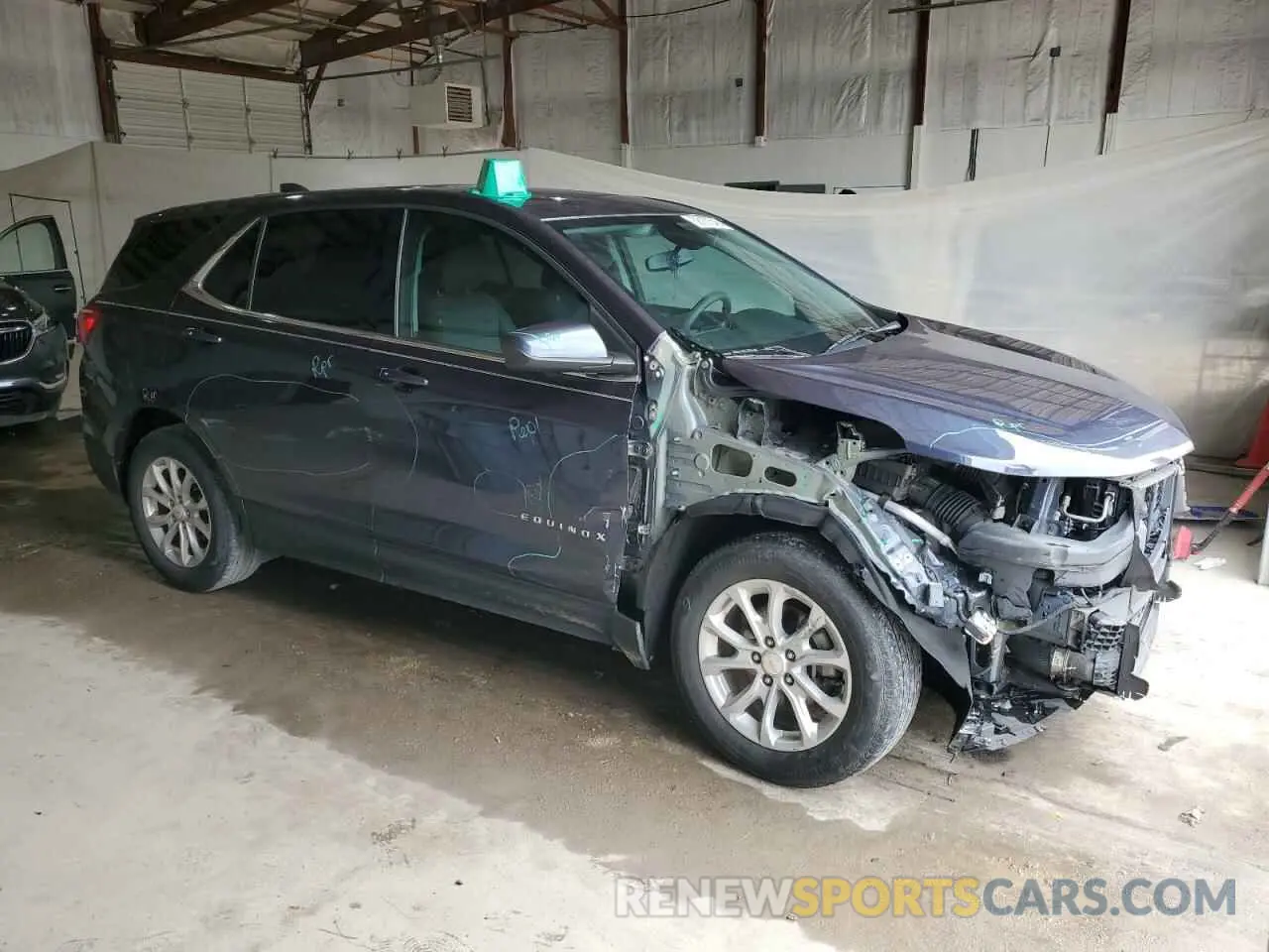 4 fotografías del automóvil dañado 3GNAXKEV6KS525082 CHEVROLET EQUINOX 2019