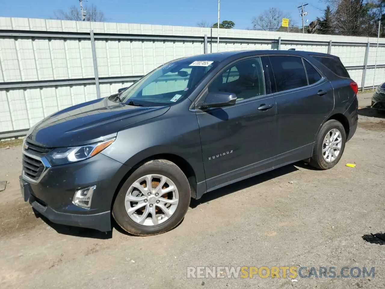 1 fotografías del automóvil dañado 3GNAXKEV6KS627465 CHEVROLET EQUINOX 2019