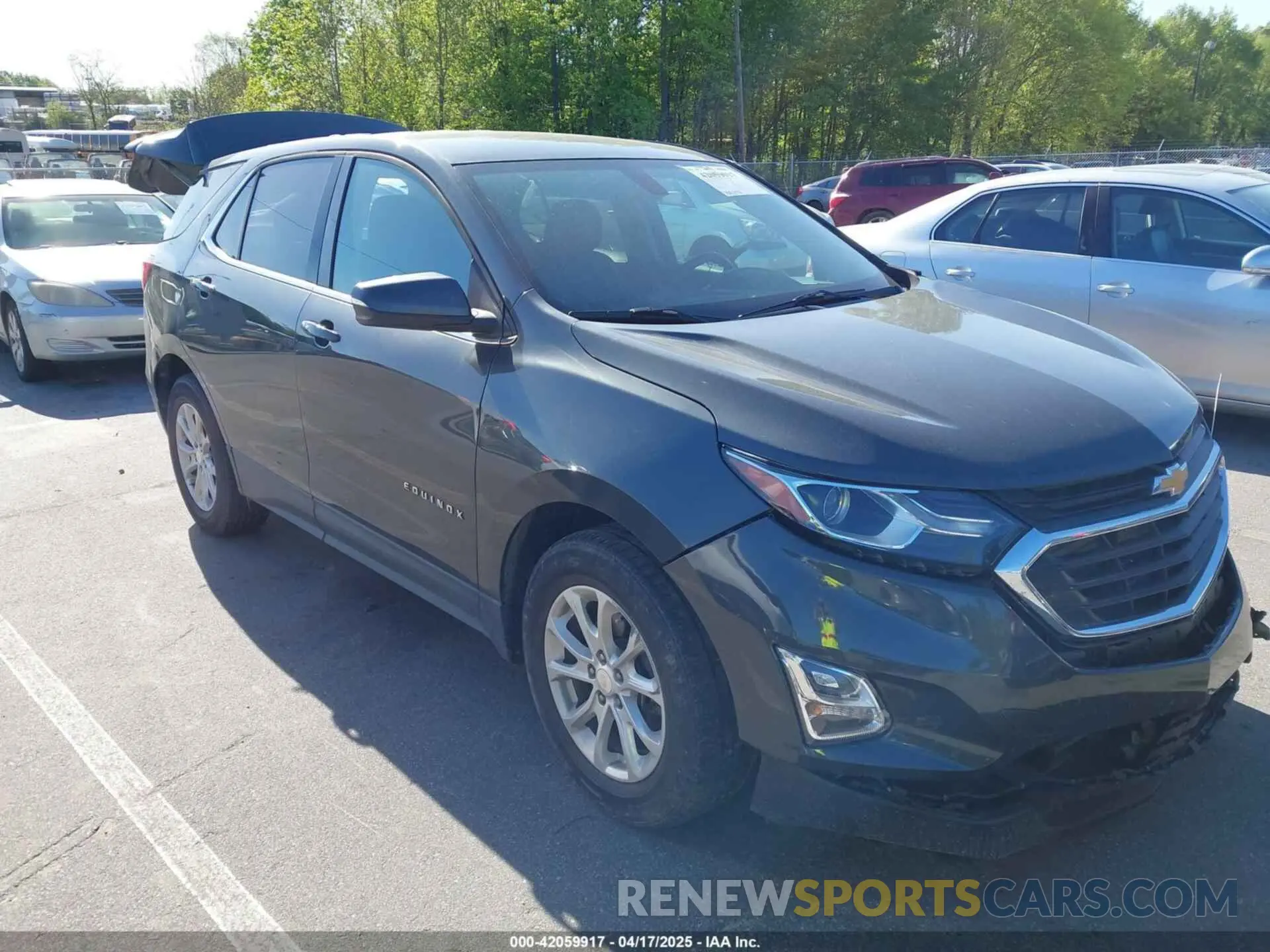 1 fotografías del automóvil dañado 3GNAXKEV7KS577515 CHEVROLET EQUINOX 2019