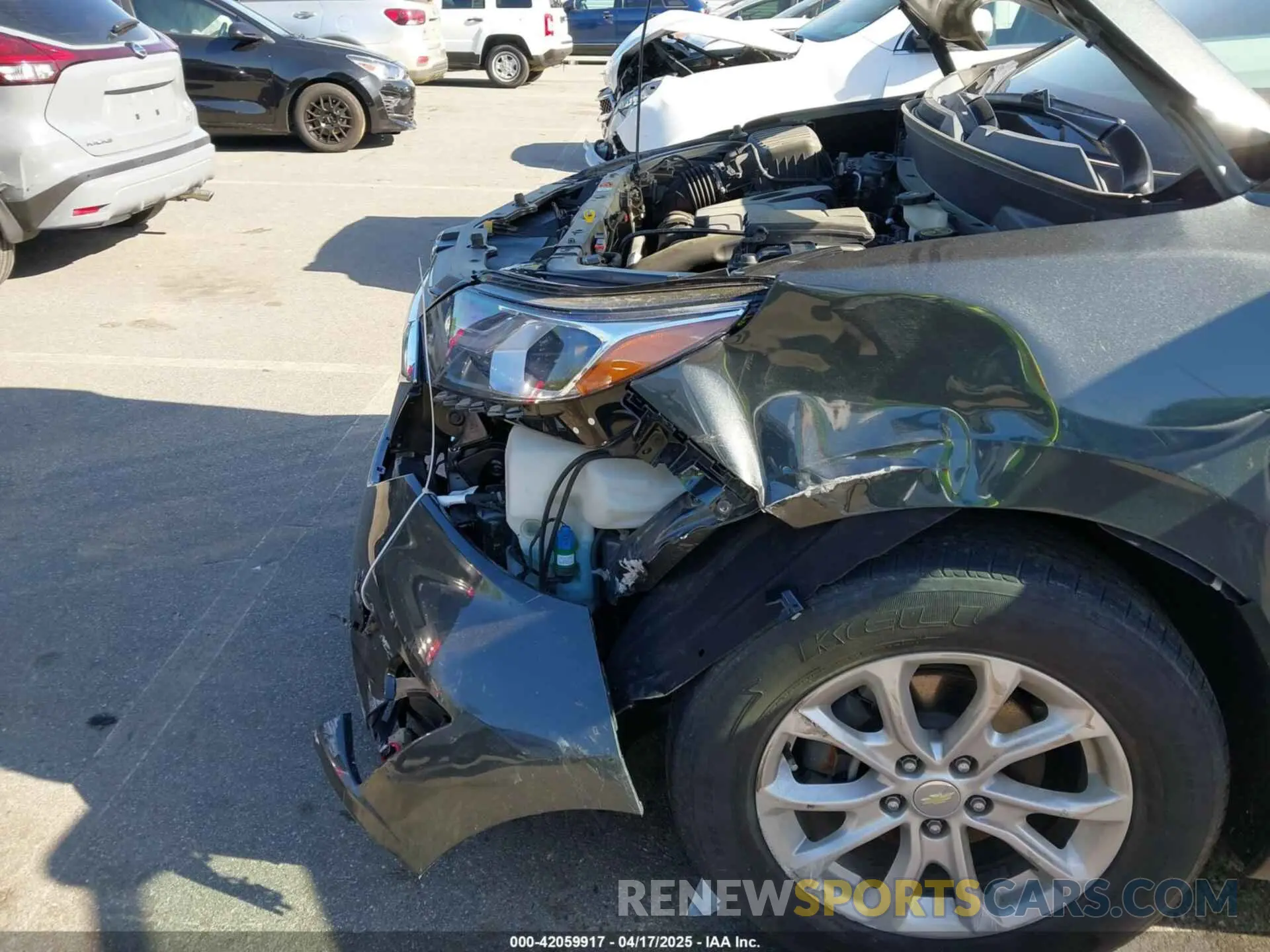 6 fotografías del automóvil dañado 3GNAXKEV7KS577515 CHEVROLET EQUINOX 2019