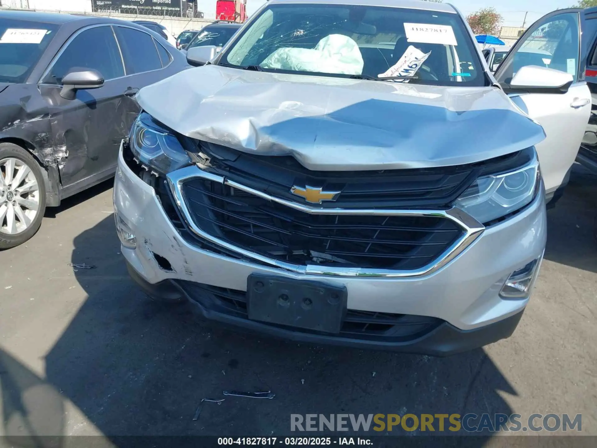 6 fotografías del automóvil dañado 3GNAXKEV7KS663049 CHEVROLET EQUINOX 2019