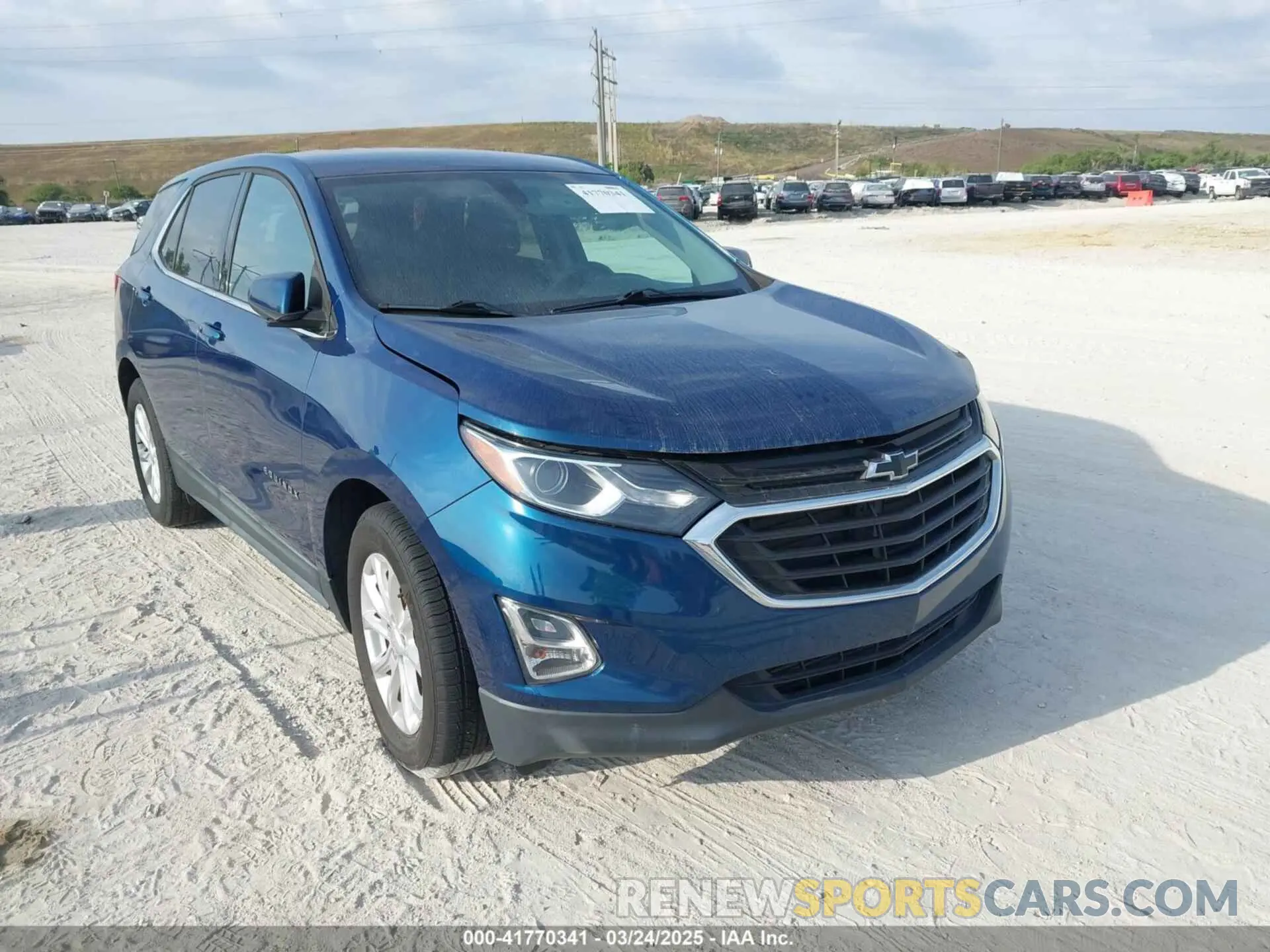 1 fotografías del automóvil dañado 3GNAXKEV8KL208088 CHEVROLET EQUINOX 2019