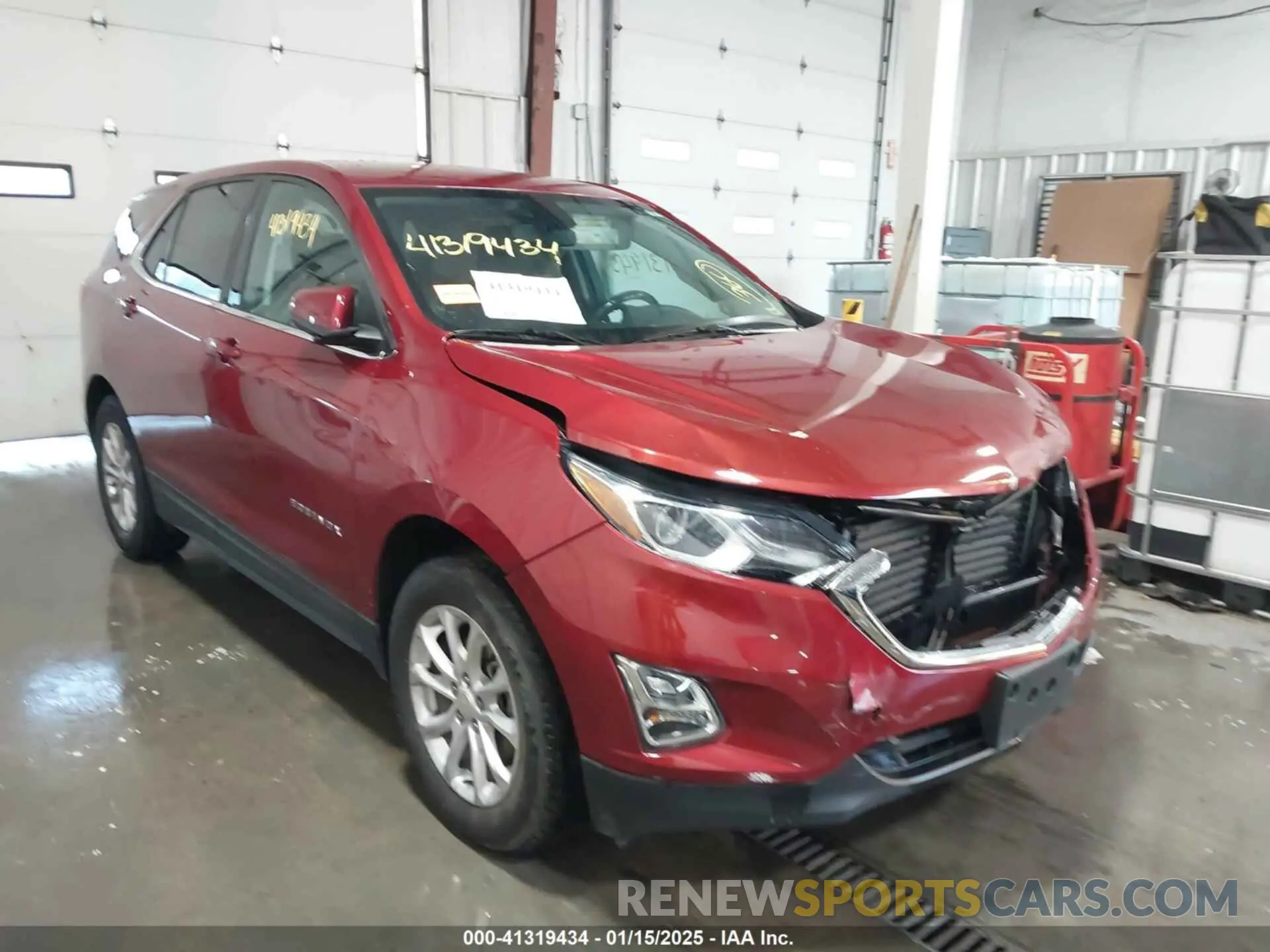 1 fotografías del automóvil dañado 3GNAXKEV8KS668387 CHEVROLET EQUINOX 2019