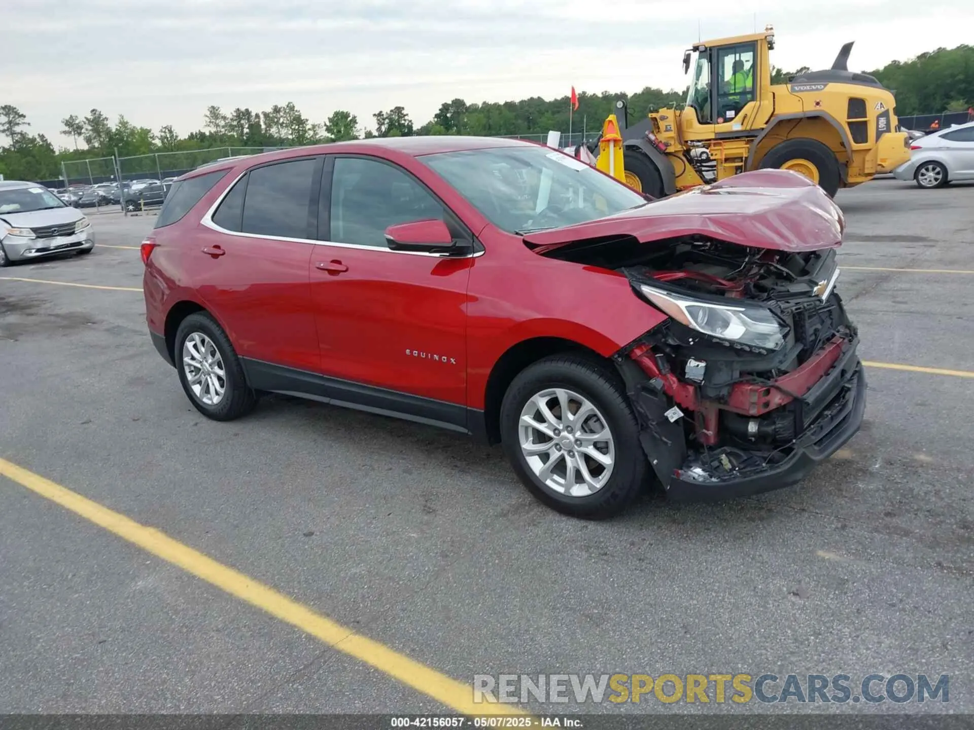 1 fotografías del automóvil dañado 3GNAXKEV8KS674187 CHEVROLET EQUINOX 2019