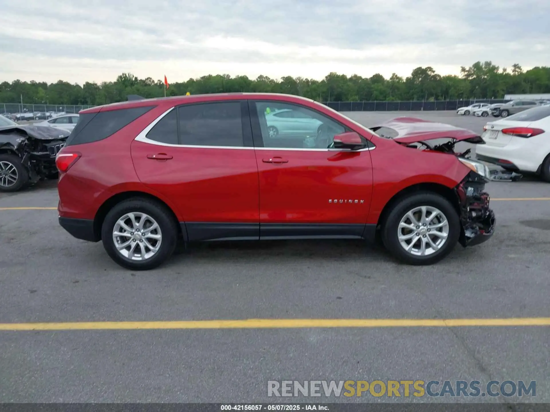 13 fotografías del automóvil dañado 3GNAXKEV8KS674187 CHEVROLET EQUINOX 2019